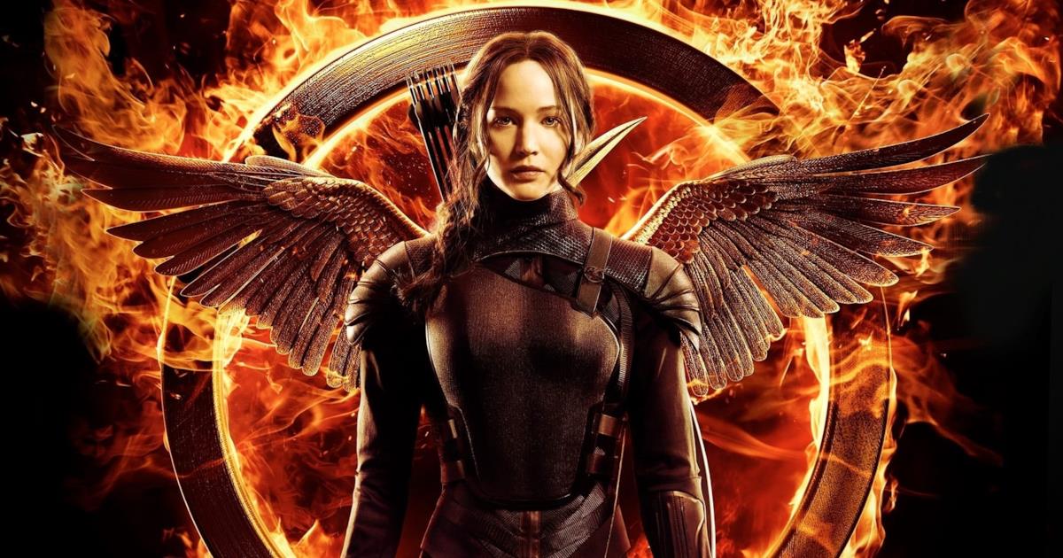 Jennifer Lawrence in un'immagine promozionale di Hunger Games
