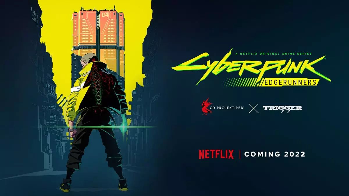 Cyberpunk: Edgerunners, il logo della serie Netflix