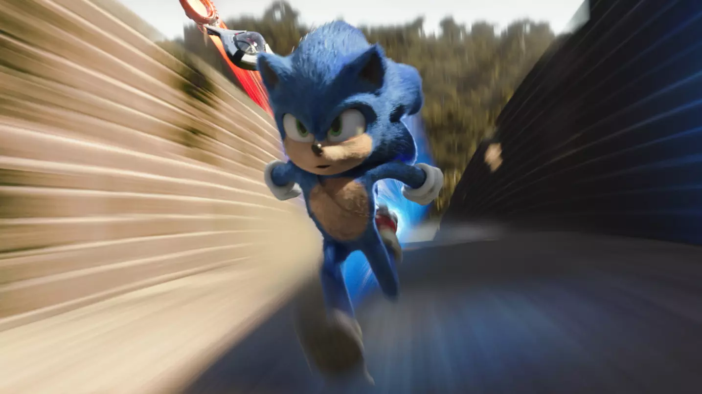 Sonic, una scena del primo film