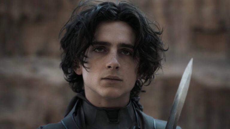 Timothée Chalamet in Dune