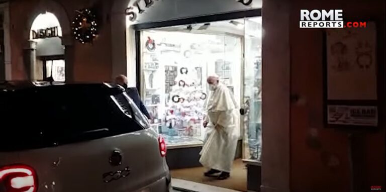 Papa Francesco da Stereosound a Roma