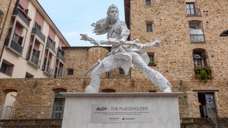 La statua di Aloy a Firenze