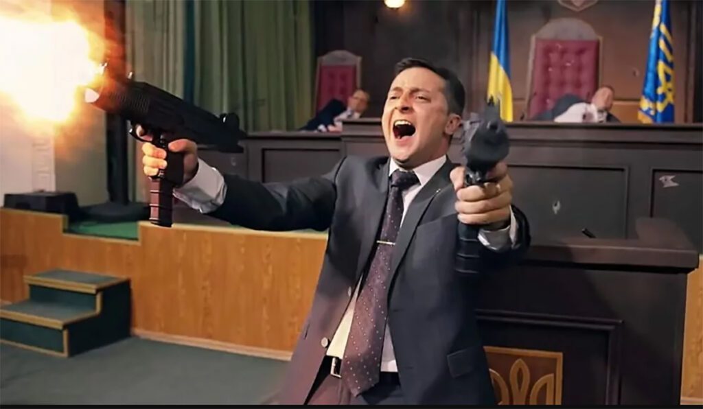 Volodymyr Zelensky in Servant of the People