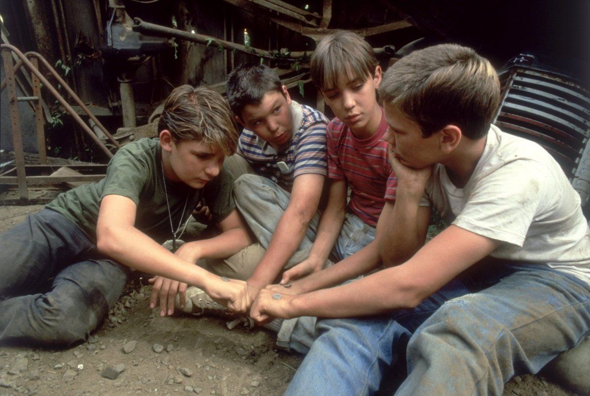 Una scena di Stand by Me