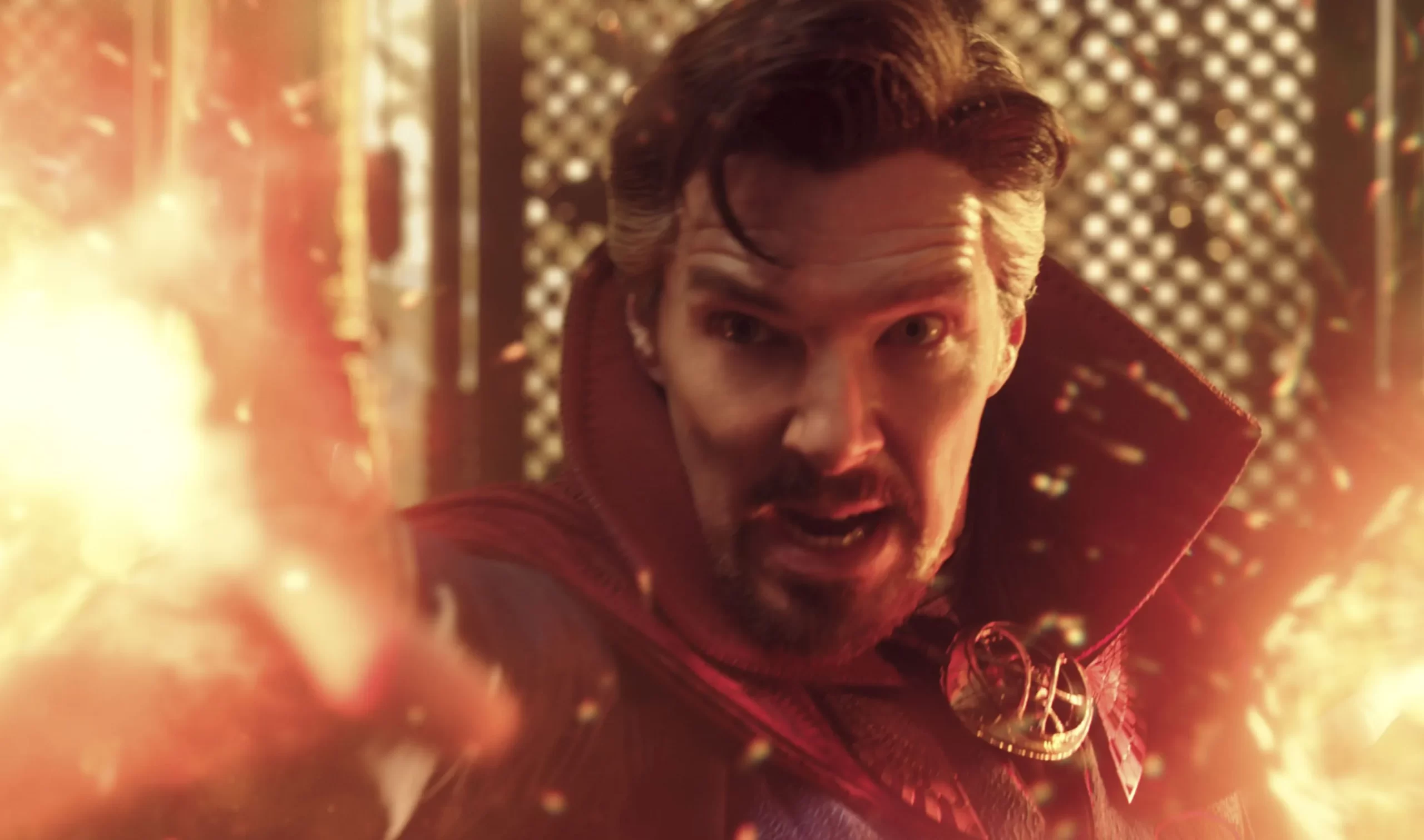 Benedict Cumberbatch in Doctor Strange nel Multiverso della Follia
