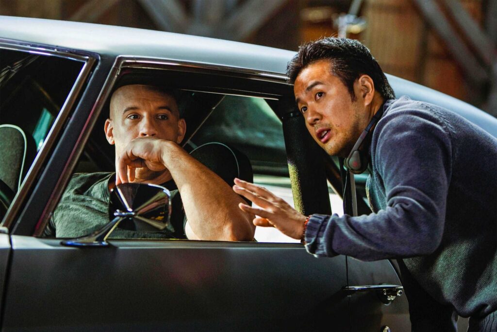 fast and furious vin diesel e justin lin sul set