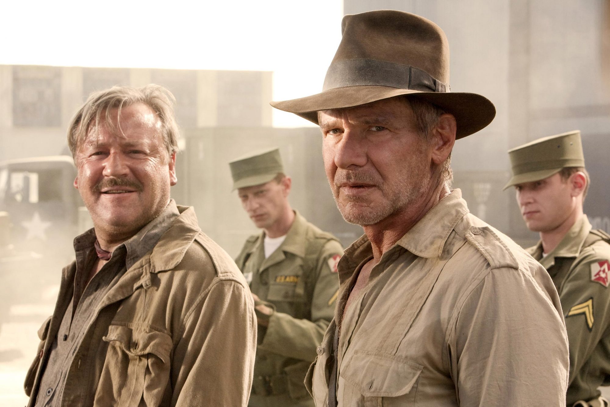 Una scena di Indiana Jones e il regno del teschio di cristallo