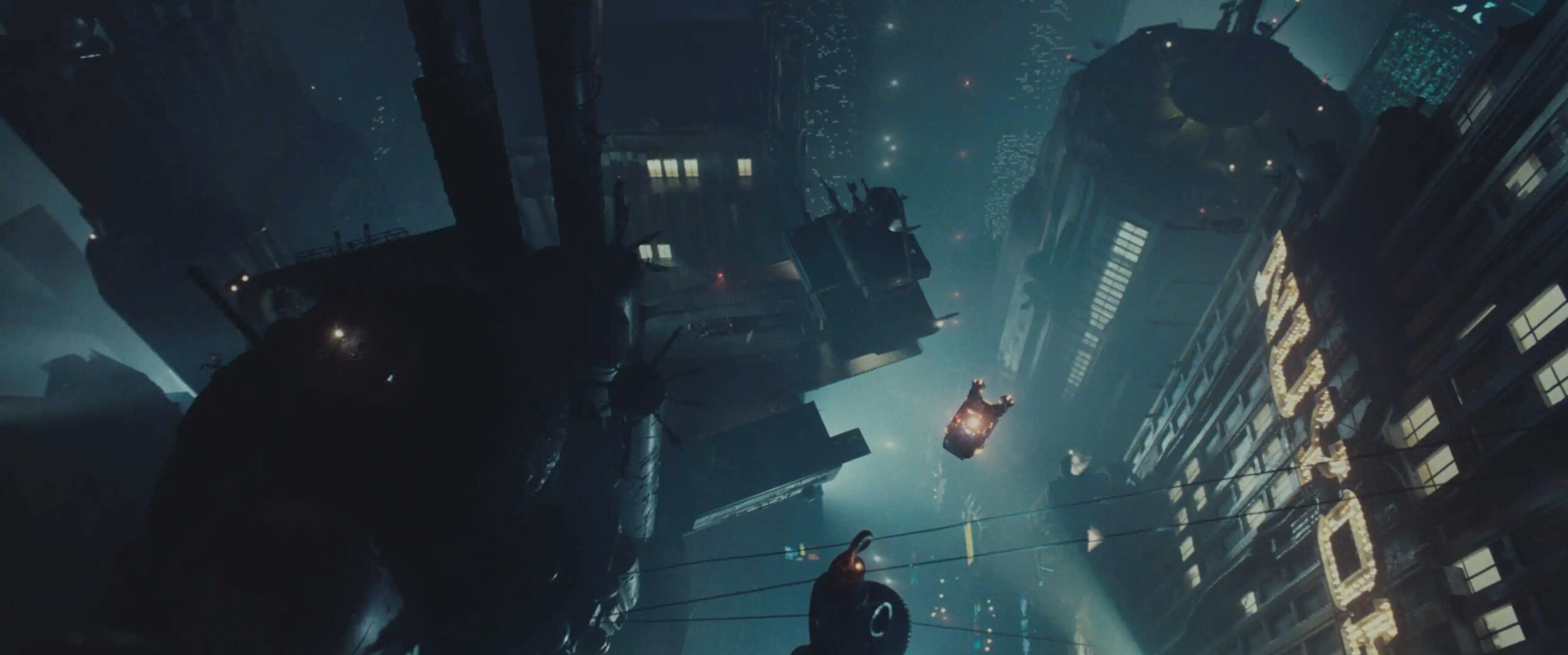 Una scena di Blade Runner