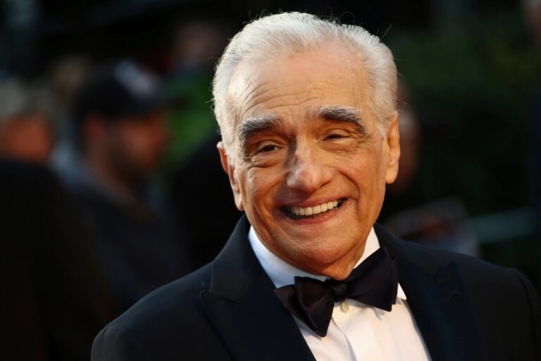 Martin Scorsese sorride sul red carpet