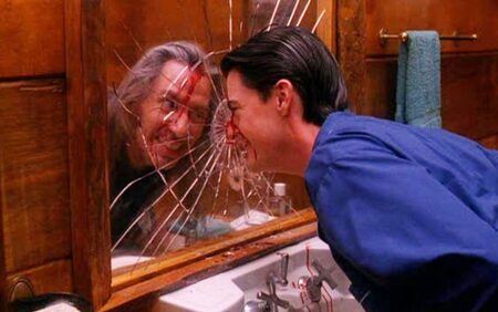 bob e cooper in un'immagine di twin peaks