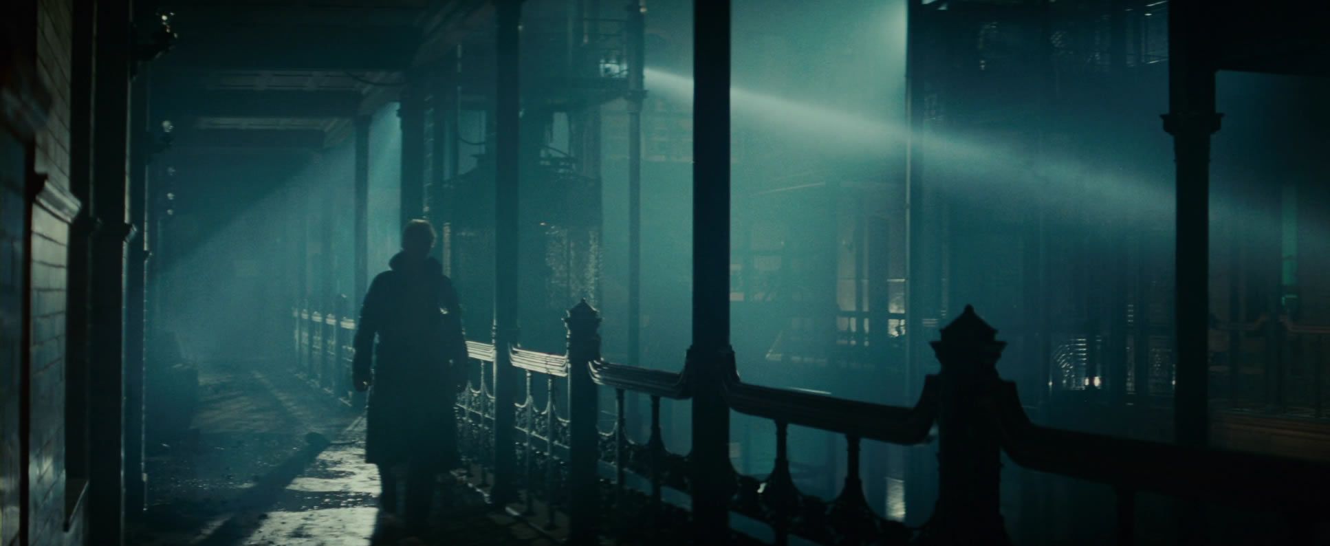 Una scena di Blade Runner