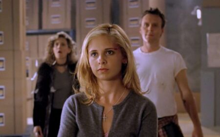 Una scena della serie Buffy l'ammazzavampiri