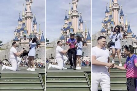 Disneyland Paris proposta di matrimonio rovinata