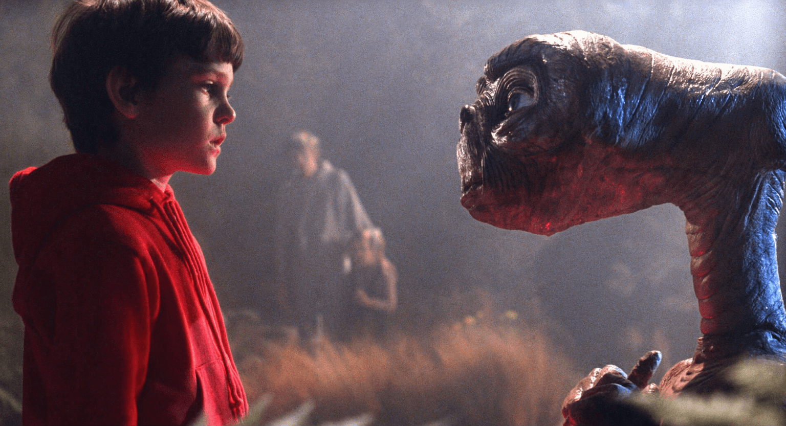 Una scena di E.T.