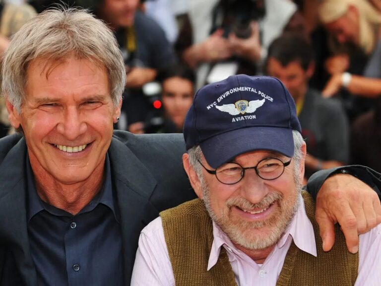Steven Spielberg e Harrison Ford