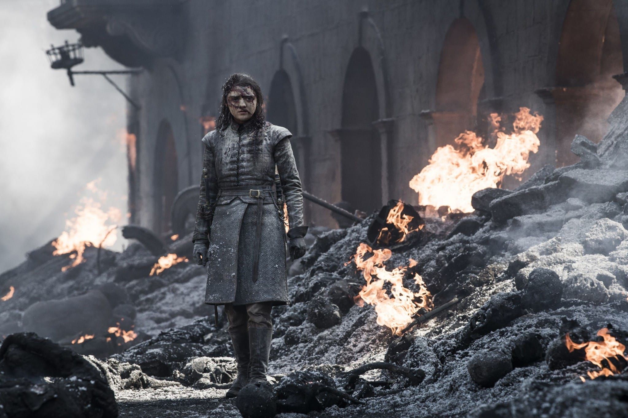 Arya Stark (Maisie Williams) ne Il Trono di Spade