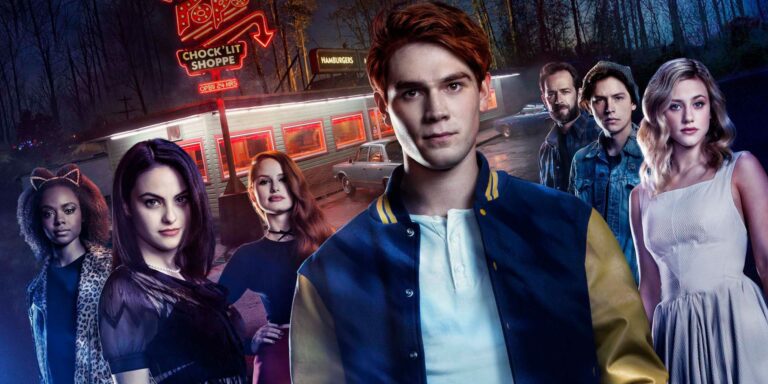 un'immagine dei protagonisti di riverdale