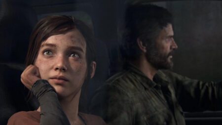 Ellie e Joel in un'immagine di The Last of us