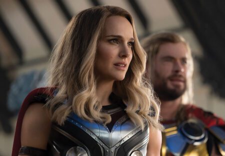 un'immagine di natalie portman in thor: love and thunder