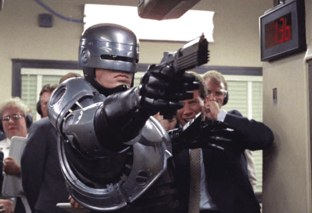 un'immagine di robocop