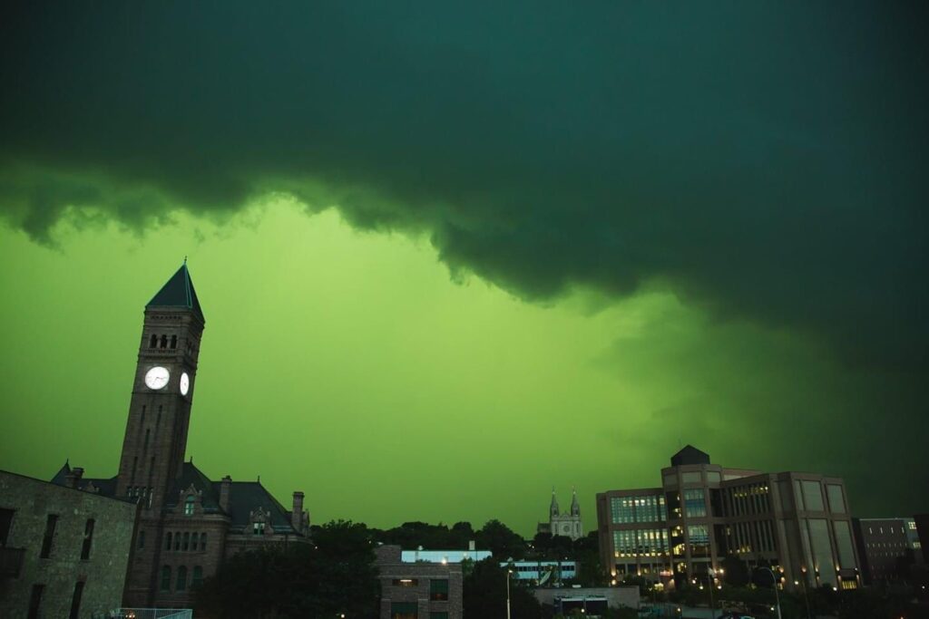 Cielo Verde in Sud Dakota, negli USA