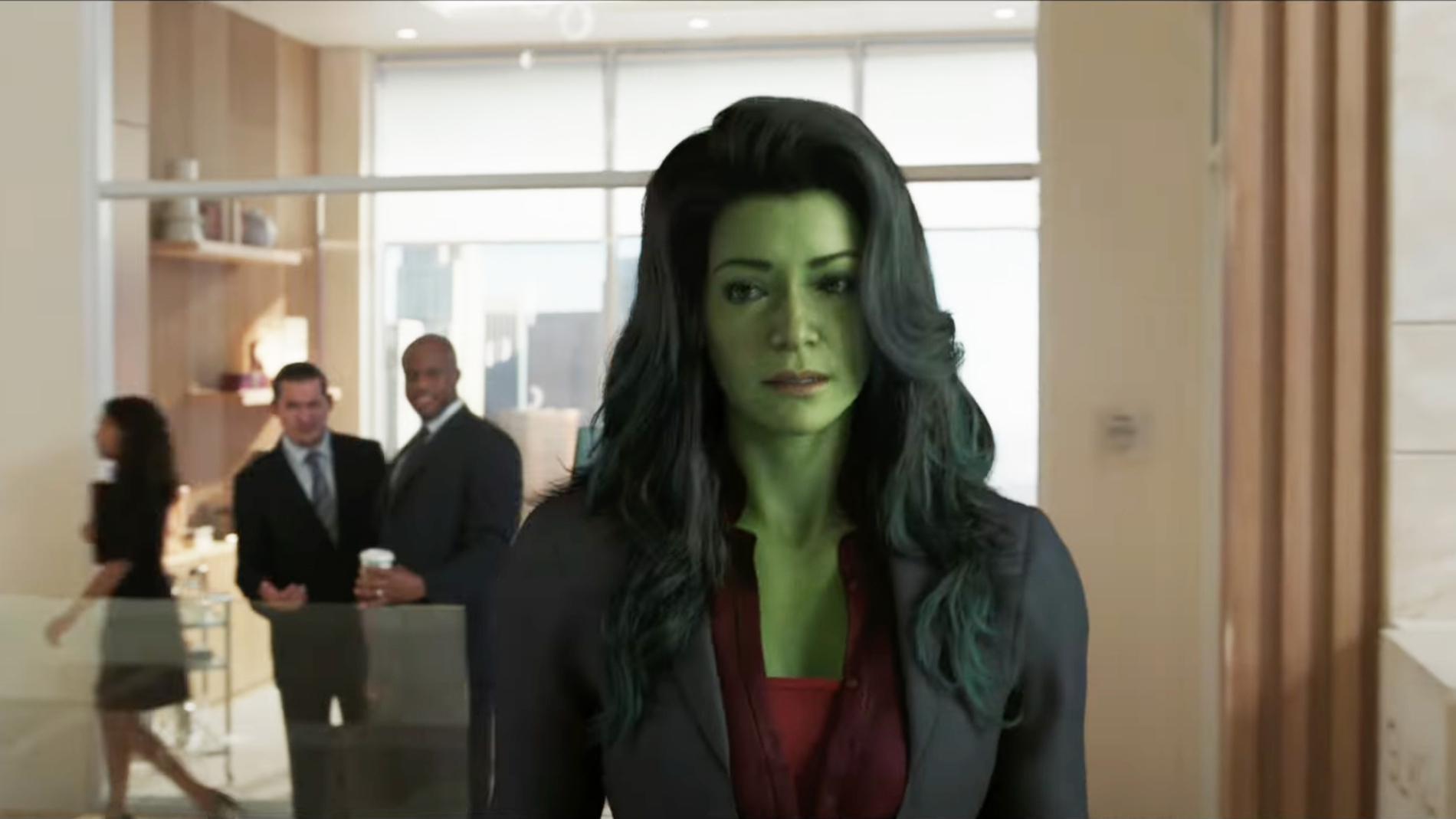 She Hulk: una scena della serie