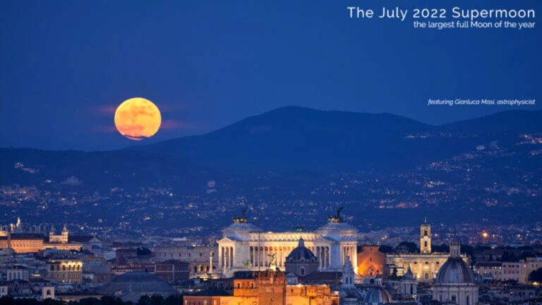 Superluna del Cervo del 13 luglio 2022 in streaming: dove vederla e a che ora