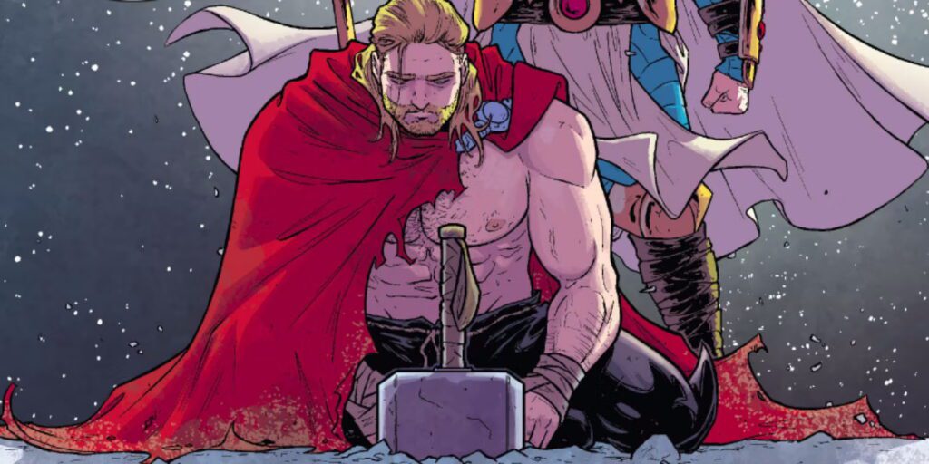 Thor indegno di Mjolnir