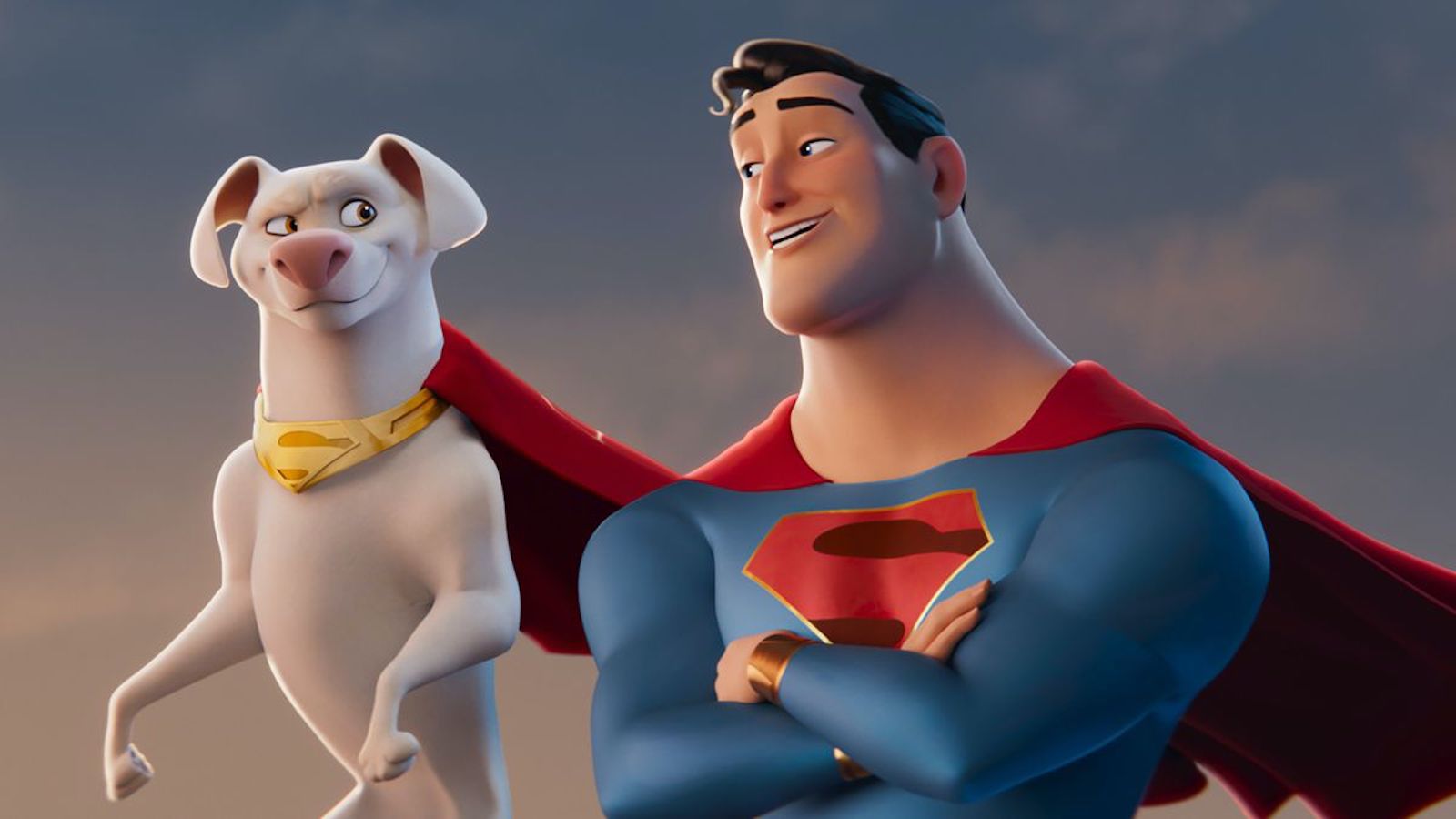 Superman e Krypto in DC League of Super-Pets