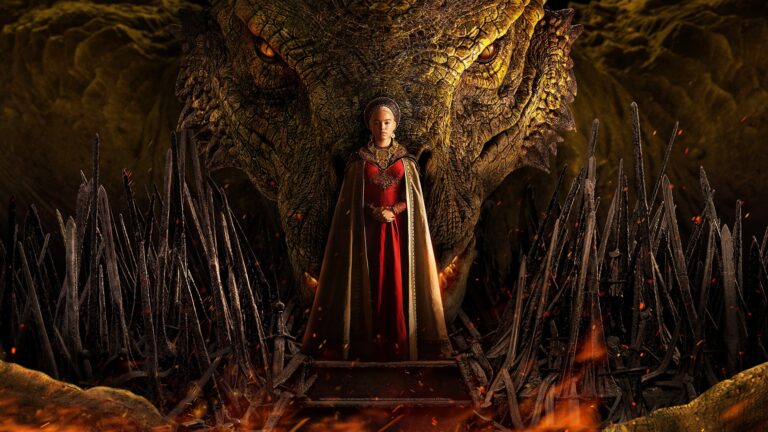 Frame tratto dalla serie House of the Dragon.