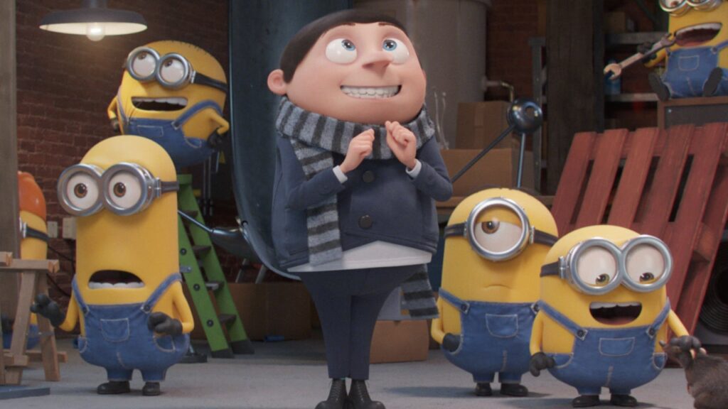 Un frame di Minions 2 - Come Gru diventa cattivissimo