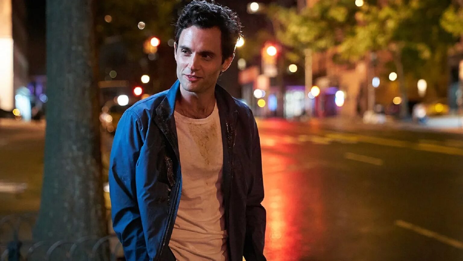 Frame che raffigura Penn Badgley.