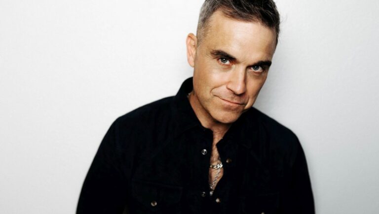 Fotografia che raffigura Robbie Williams.