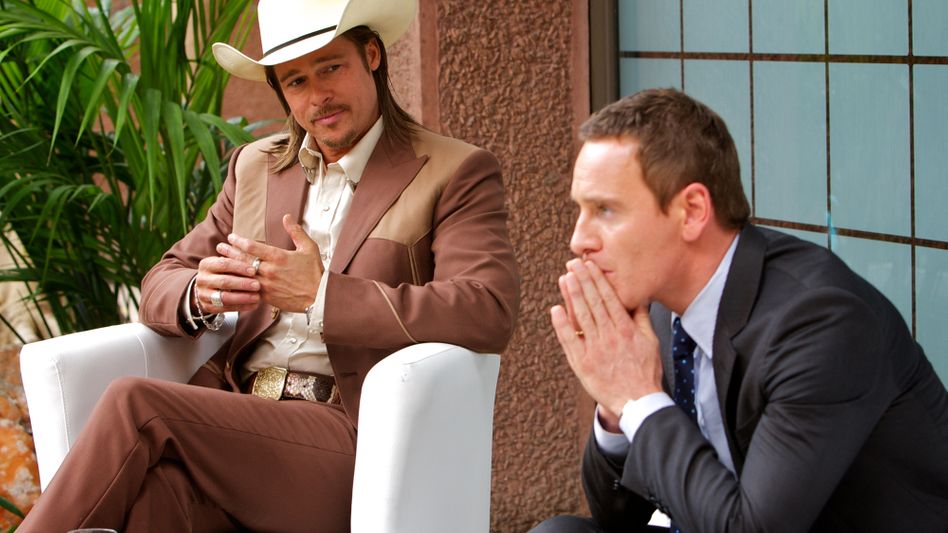 The Counselor – Il Procuratore Brad Pitt e Michael Fassbender in una scena del film