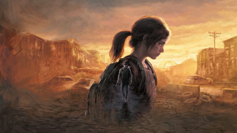 Joel e Ellie in The Last of Us Parte 1