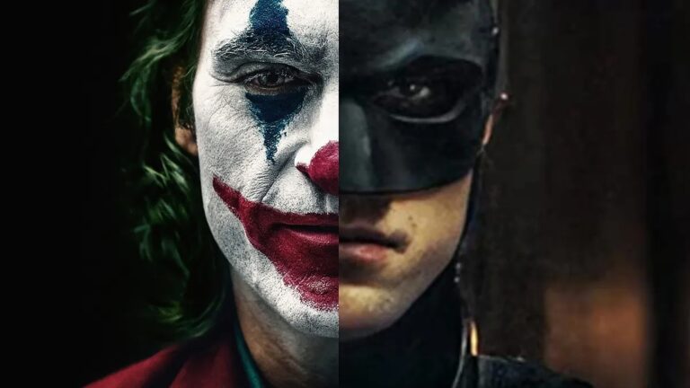 Il Joker di Joaquin Phoenix e Batman di Robert Pattinson