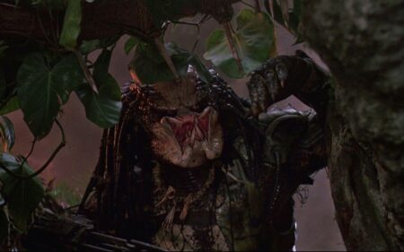 Una scena di Predator di John McTiernan