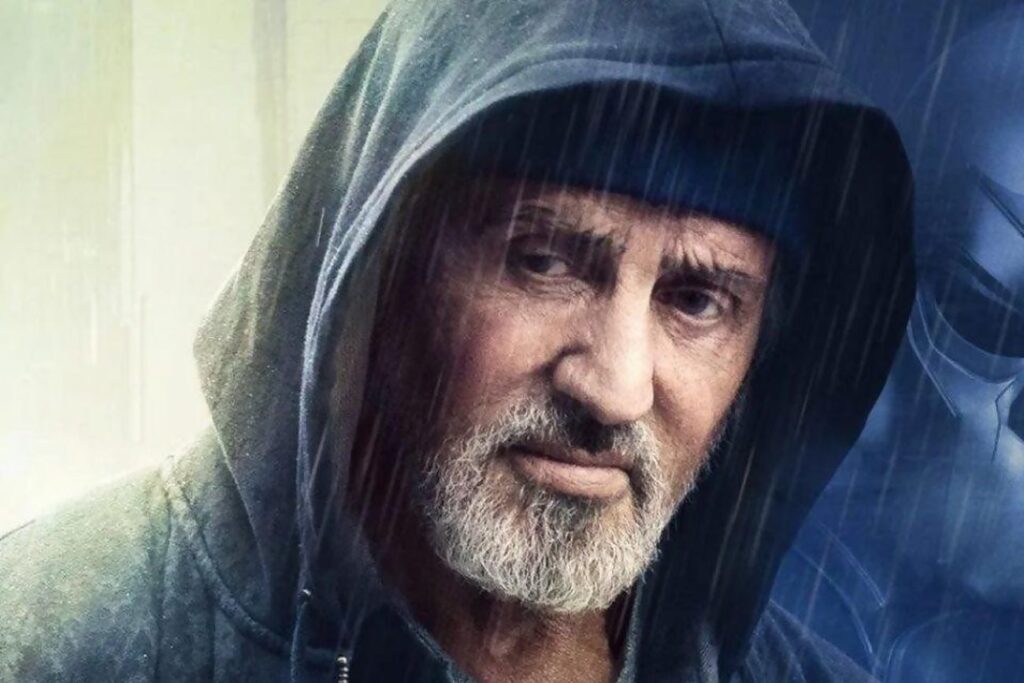 Sylvester Stallone in un'immagine promozionale di Samaritan