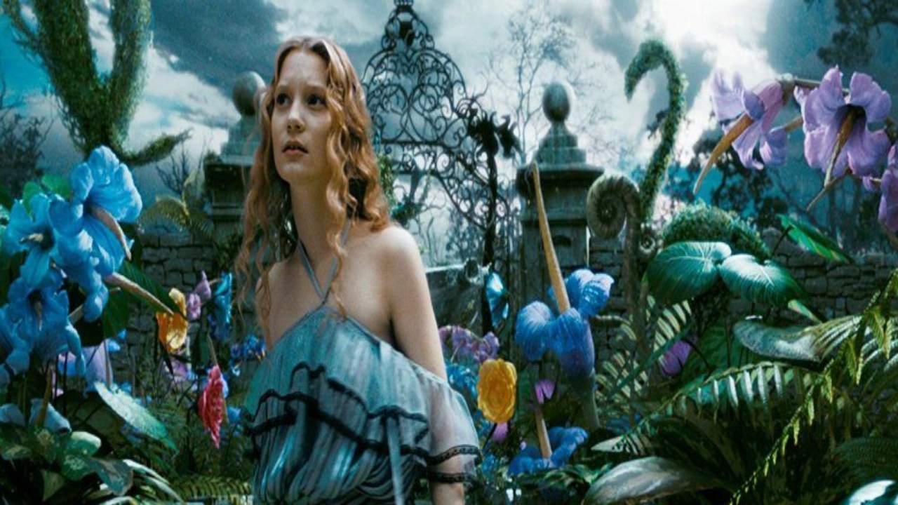 Una scena di Alice in Wonderland