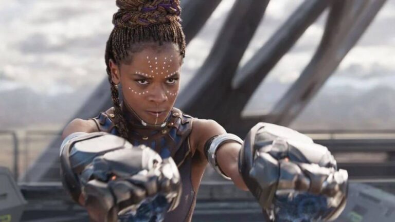 Letitia Wright in Black Panther - Wakanda Forever