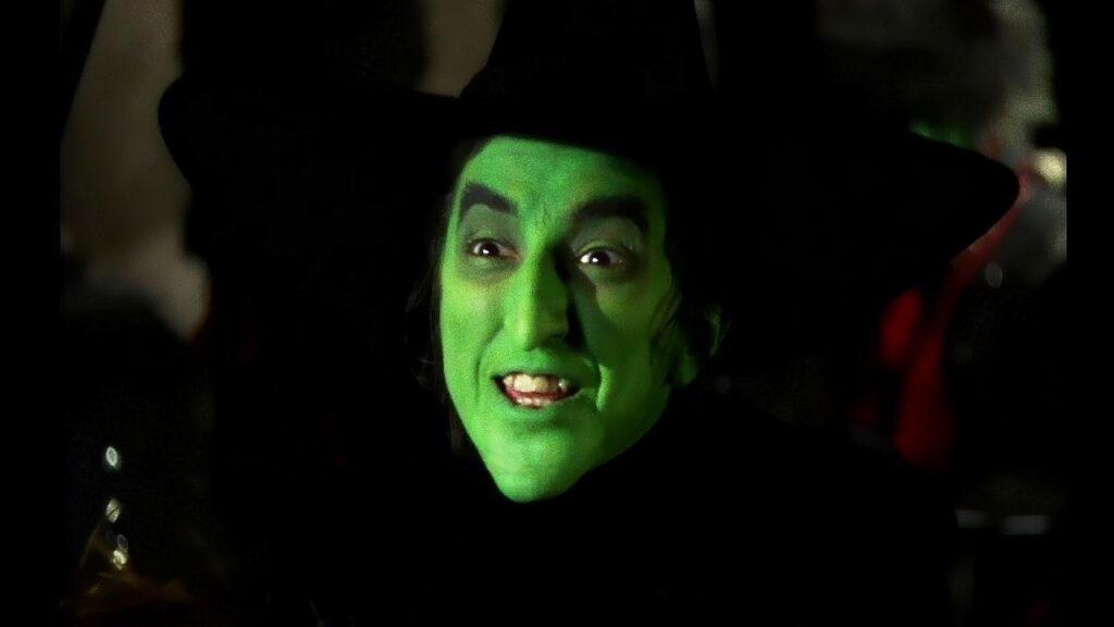 Margaret Hamilton in Il mago di Oz
