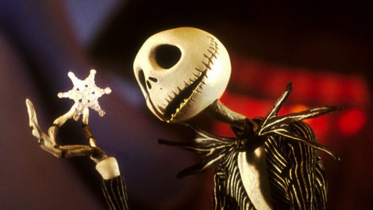 Jack Skeletron in Nightmare Before Christmas