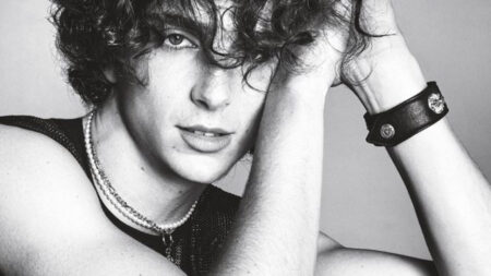 Timothée Chalamet sulla copertina di British Vogue