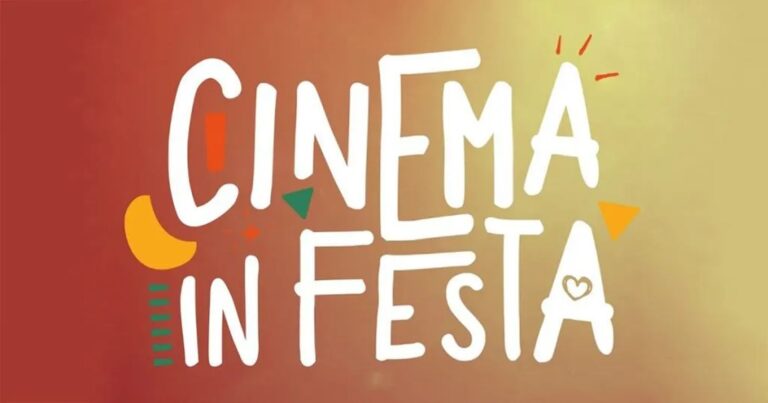 Il logo dell'iniziativa Cinema in Festa