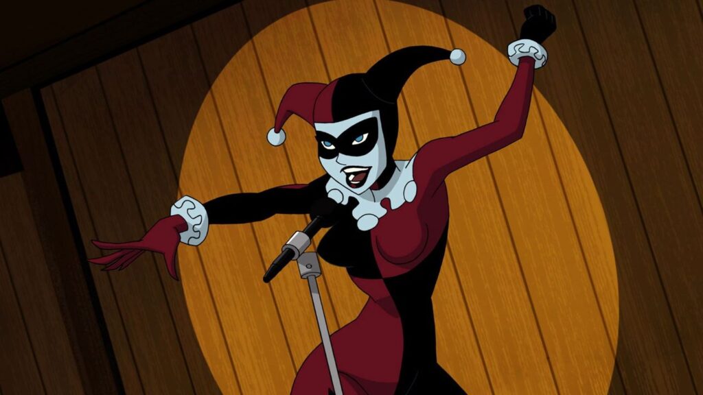 Harley Quinn in una scena di Batman - La serie animata