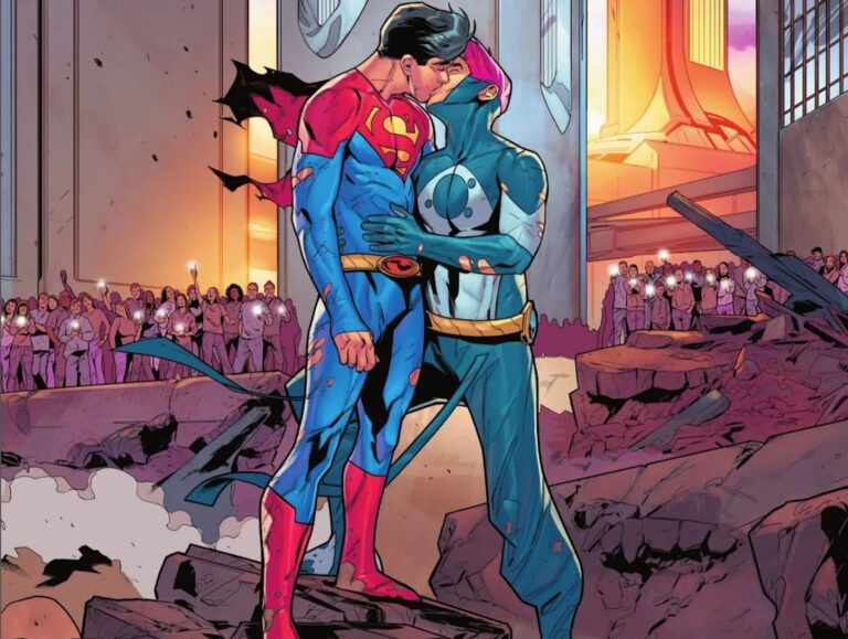 Superman bacio gay