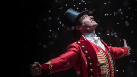 Un frame di The Greatest Showman