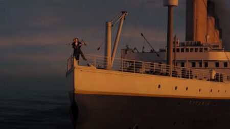 Frame tratto dal film Titanic