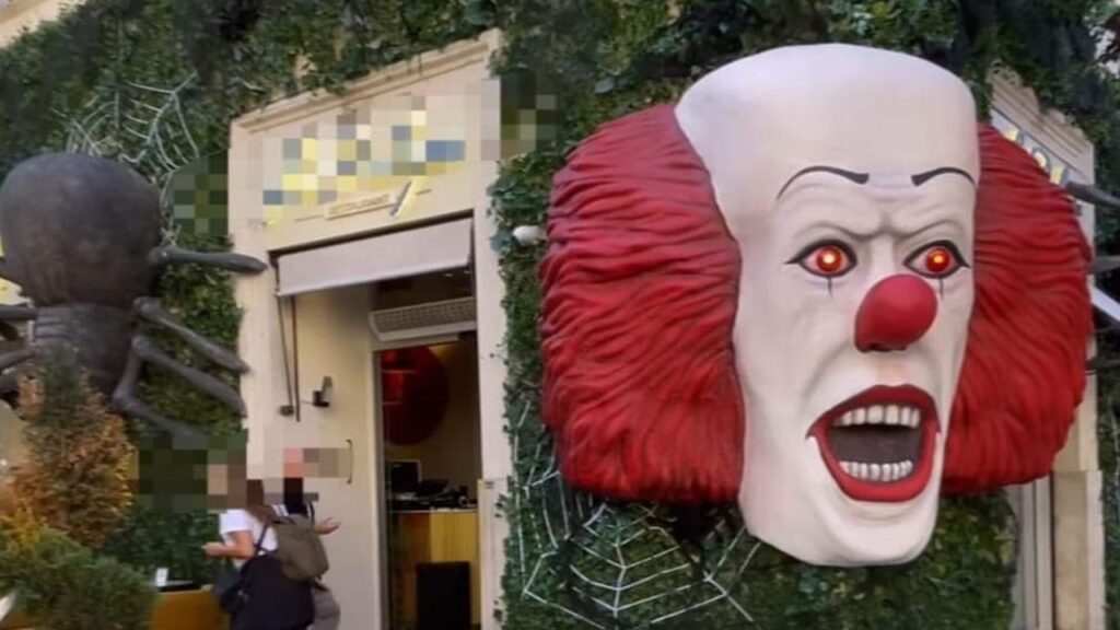 La decorazione a tema IT / Pennywise per Halloween 2022