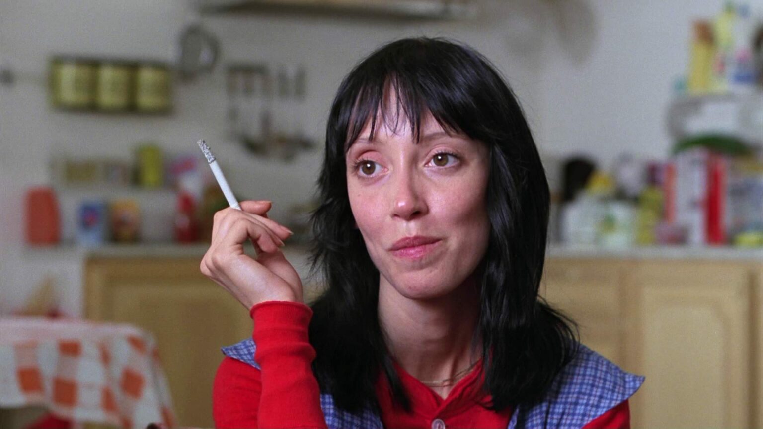 Frame che raffigura Shelley Duvall in Shining